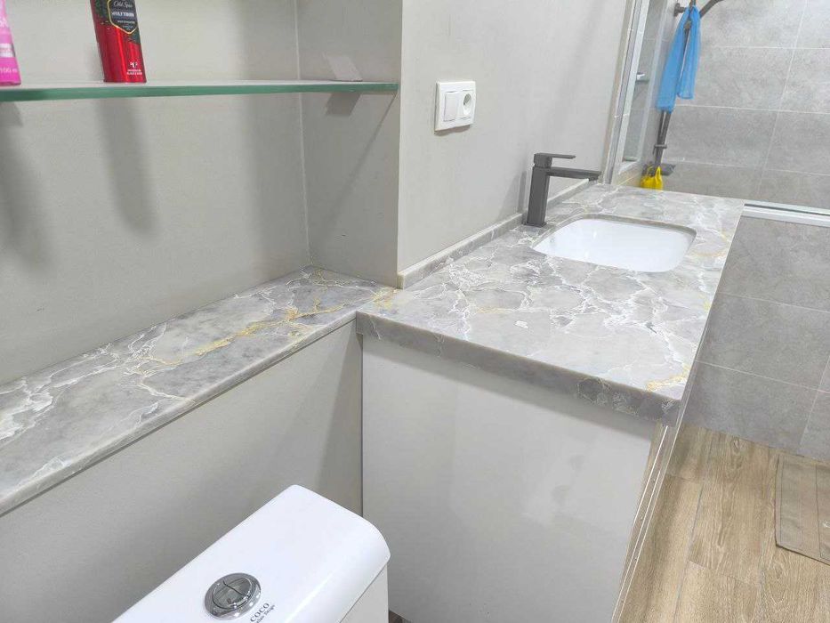 Столешницы из кварцевого агломерата(искусственный камень-кварц)