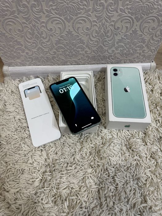 Айфон 11 Iphone 11 128 ГБ ВСЕ РАБОТАЕТ Астана