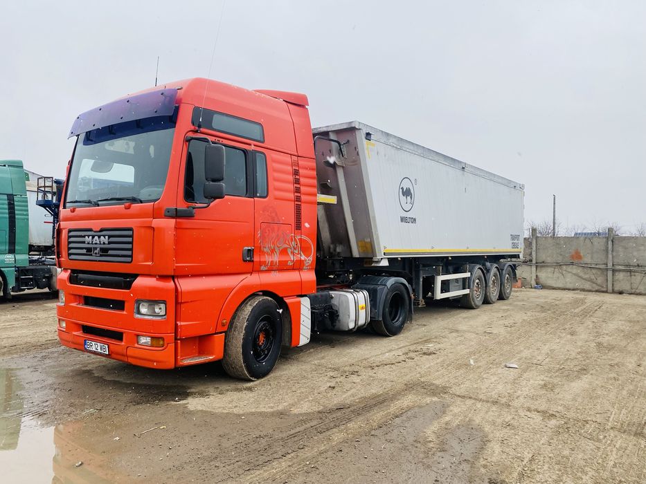 MAN TGA Diagrama E3/schimb cu buldoexcavator