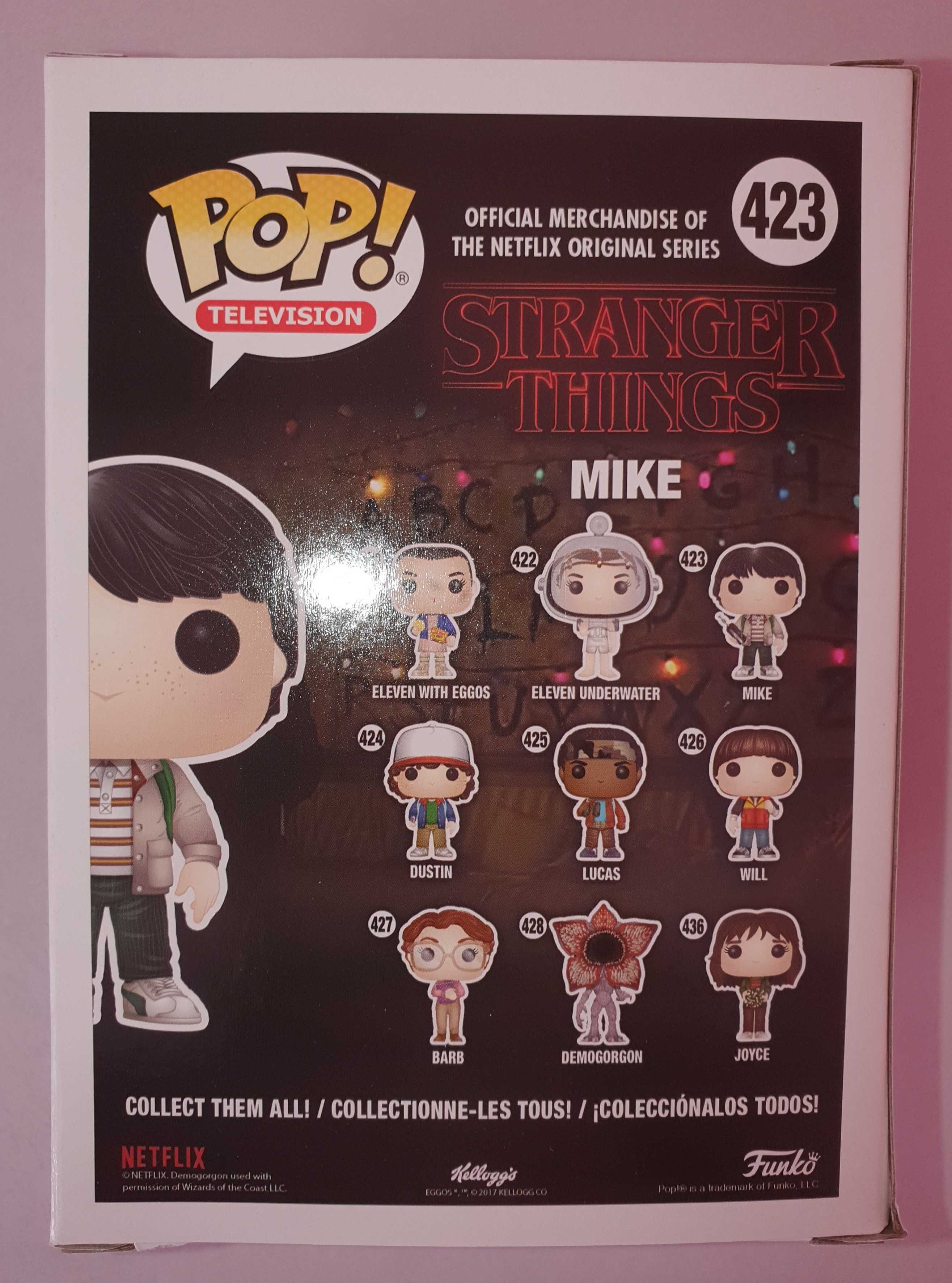 Mike stranger things figurina funko pop