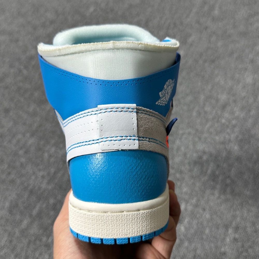 (Lichidare stoc, poze reale) OFF-White x Air Jordan 1 UNC (41)