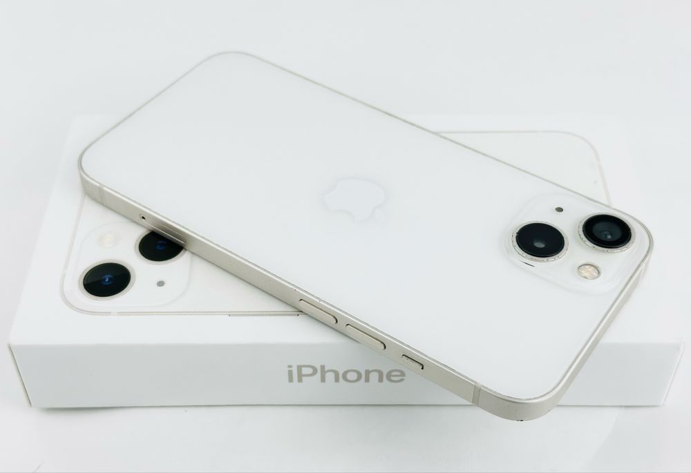 Apple iPhone 13 512GB Starlight 100% Батерия! Гаранция!