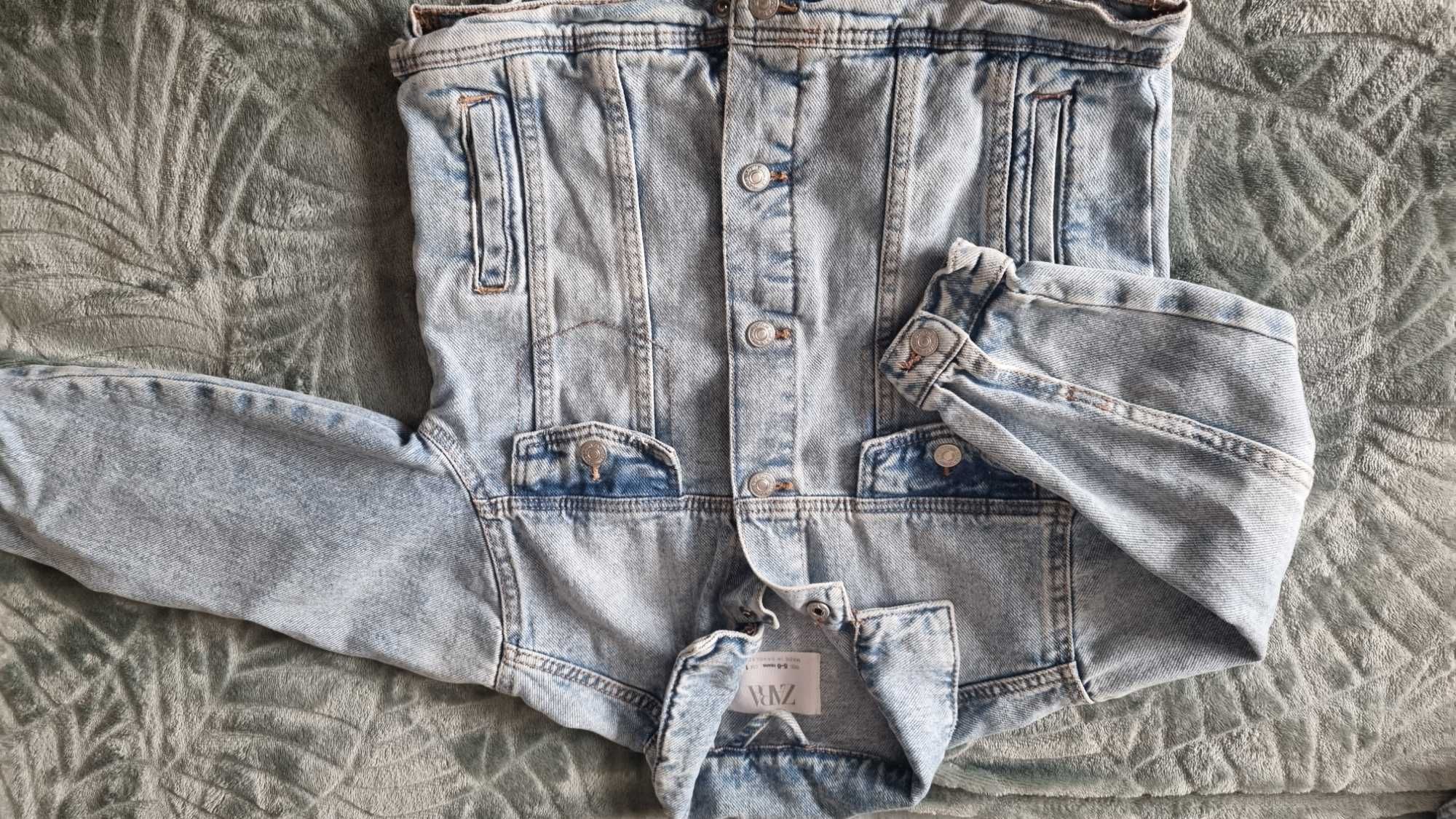 Рокли,панталонки,пола и дънково яке Zara ьа 5-6г годишна госпожица