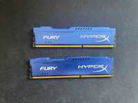 8 GB RAM HyperX Fury Dual Channel 1600 Mhz