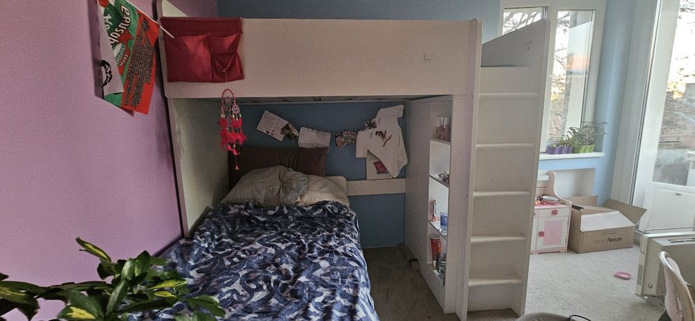 Високо легло Икеа Stuva без матрак