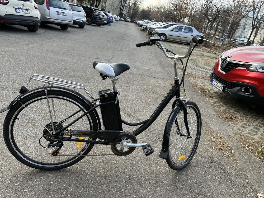Bicicleta electrica asistata dama jenti 26” noua batrii cu garantie