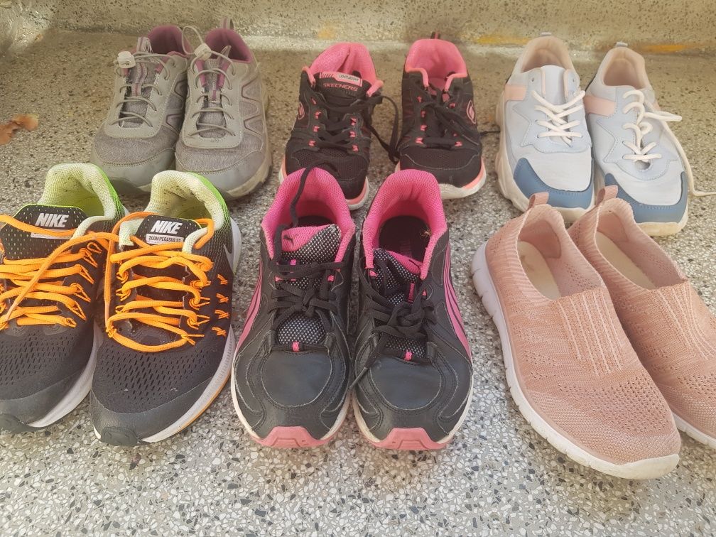Маратонки за момиче Puma, Skechers, Nike
