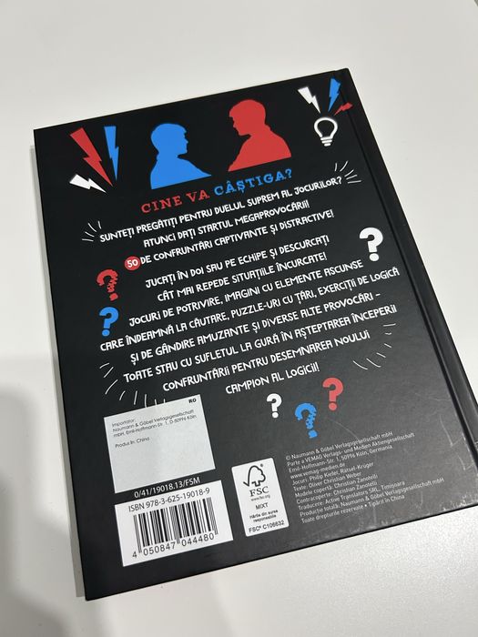 Carte Mega duelul jocurilor