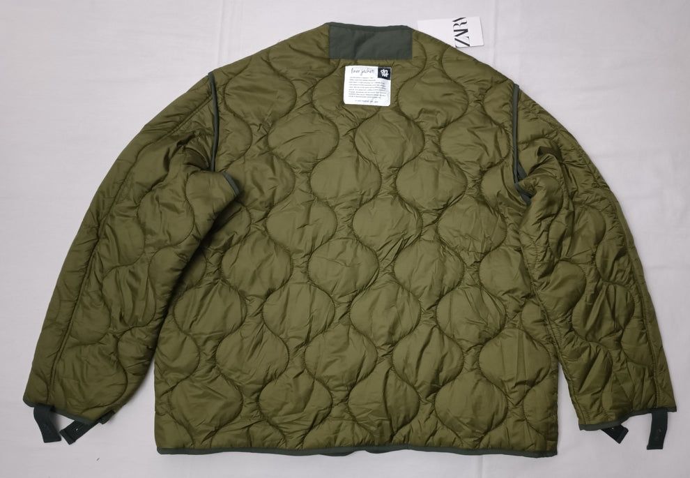 ZARA Finer Down Jacket оригинално пухено яке XL Зара пухенка яке