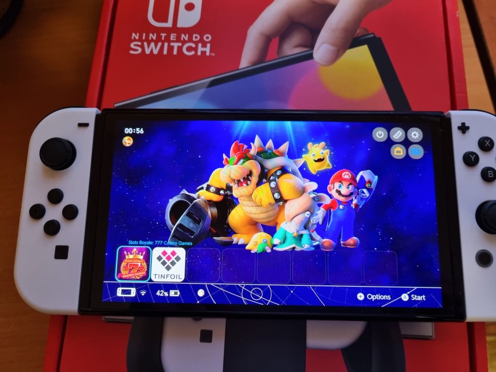 Nintendo Switch Oled Modat card 512 gb nou