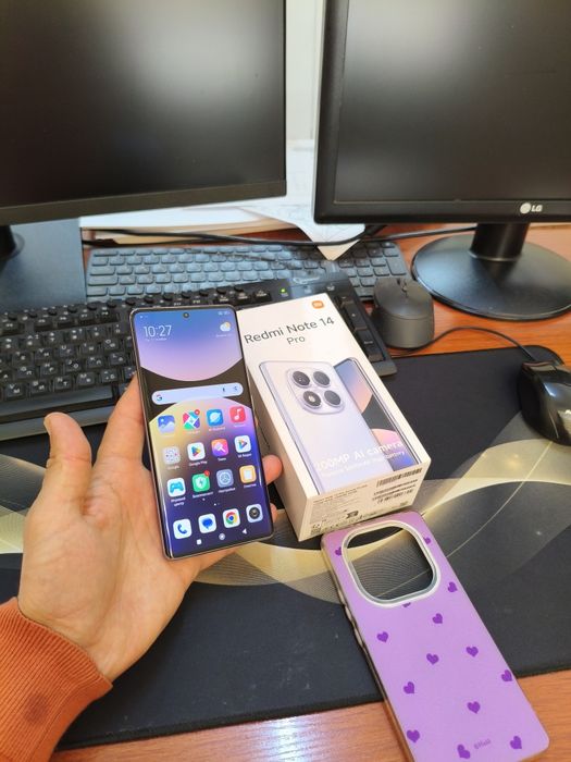 Redmi note 14pro 16/256gb(2025)iwlawi zur aybi yuq tozza telefon