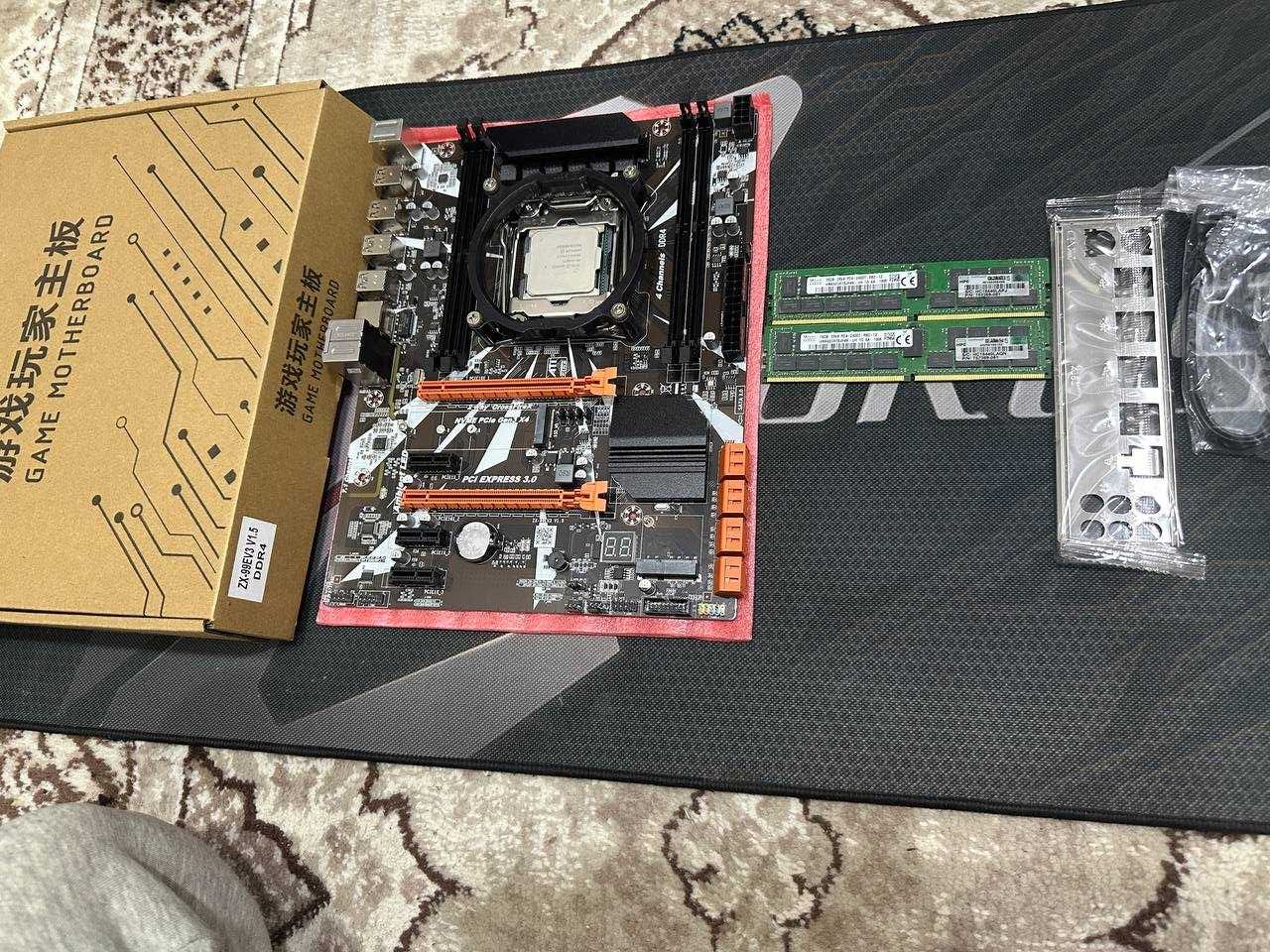 Новый комплект 14 ядерный 2680v4 + 32gb DDR4
