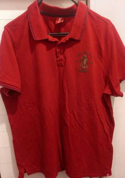 Уникална оригинална шампионска фланелка на Ливърпул