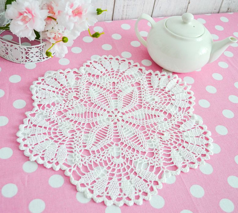 СКИДКИ! Ажурные салфетки ручной работы.