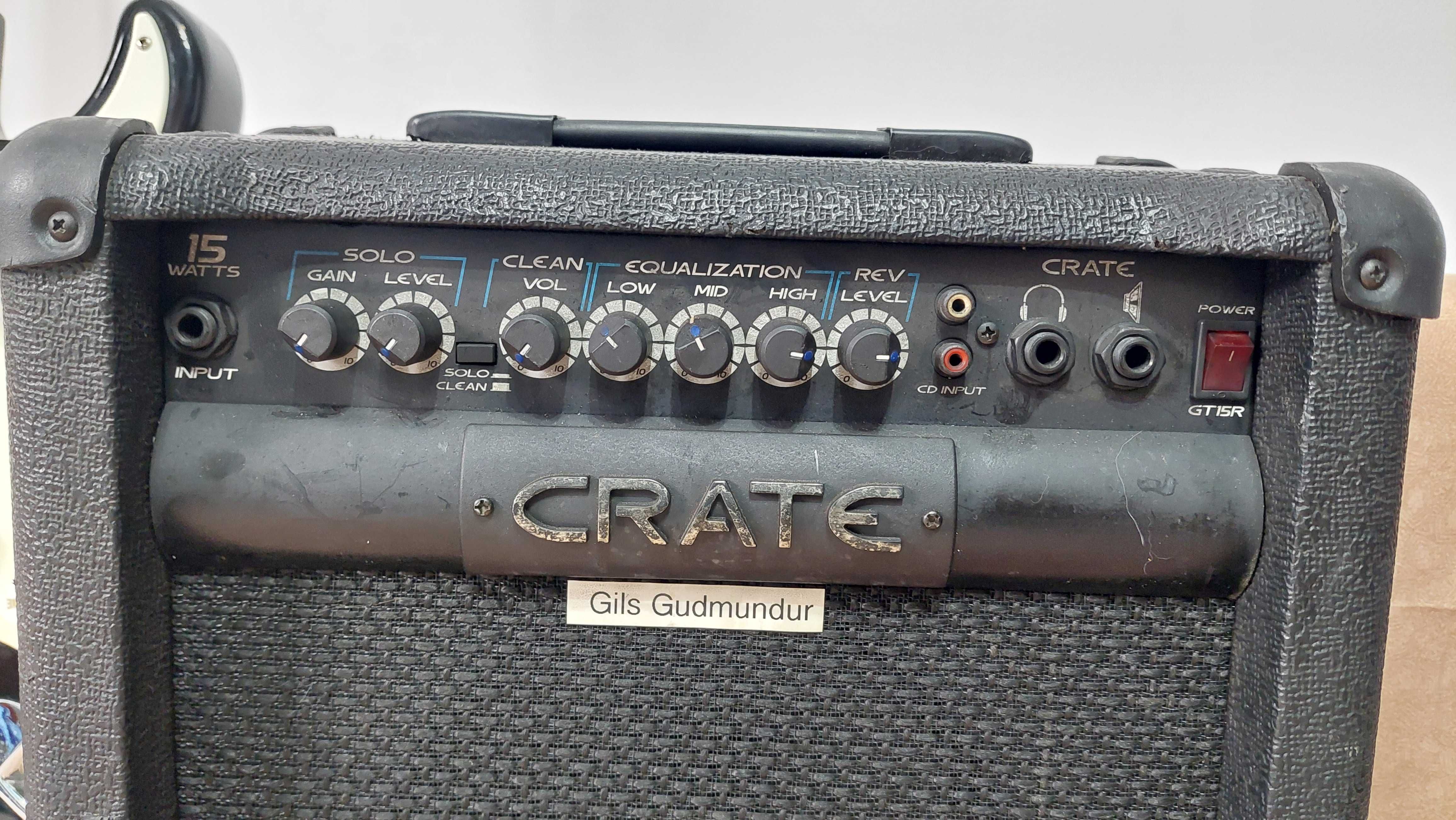 Chitara Fender Stratocaster HSS Mexico + Amplificator Crate 15W