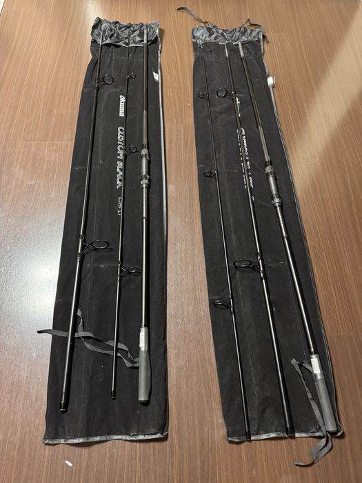 lansete Okuma Custom Black+mulinete Okuma 8K