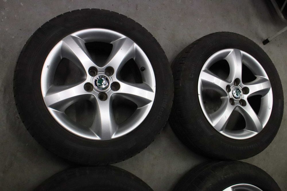 Jante originale Skoda Fabia Rapid VW Polo Seat Ibiza 15 inch 5x100