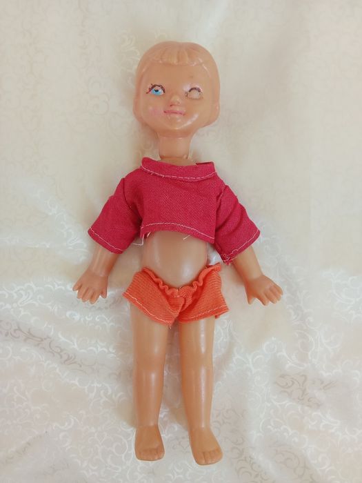 Кукла СССР 30 см и пупсик ГДР в хорошем состоянии