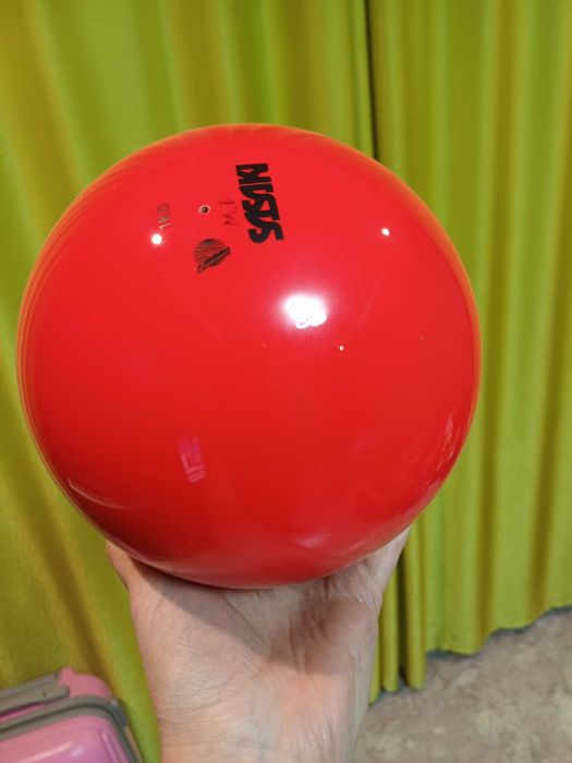 Мяч гимнастический, Sasaki, 18 размер, красный