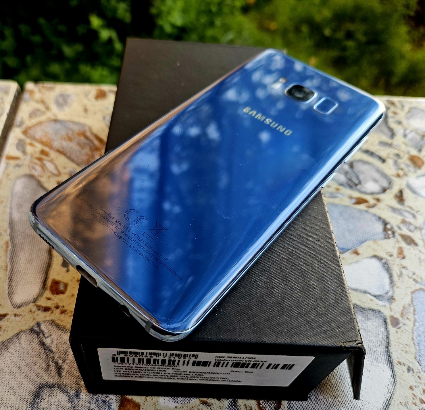 Samsung S8 blue impecabil