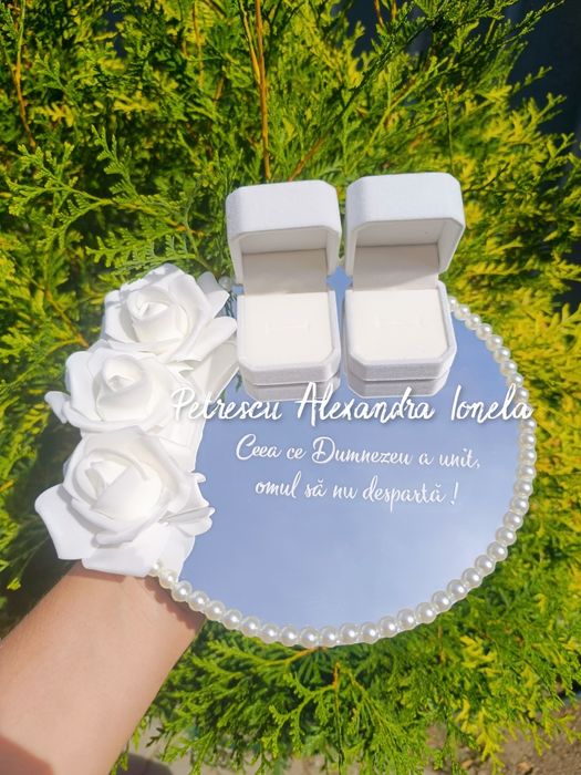 Cutie personalizata pentru verighete