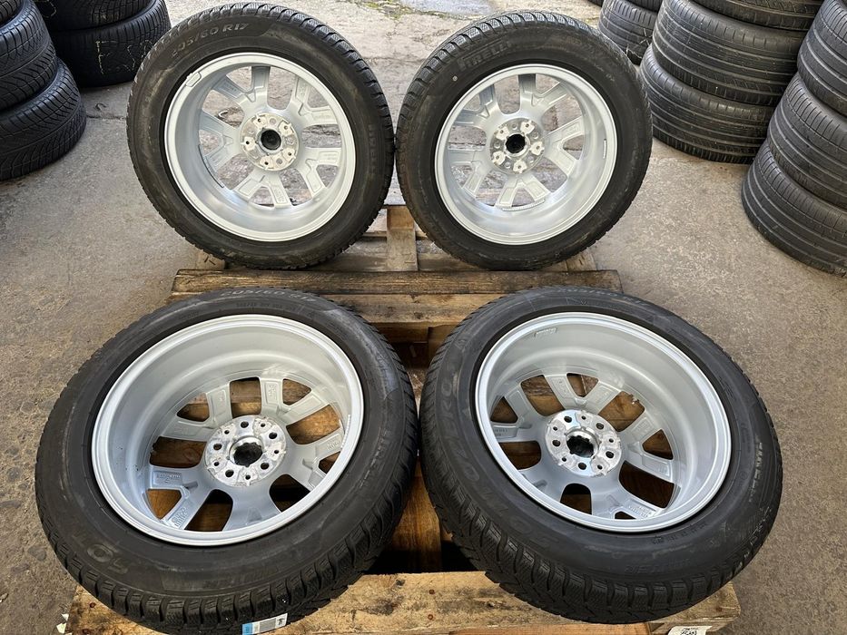 Jante originale BMW style 574 pentru X1 / X2 cu anv iarna 205/60 R17