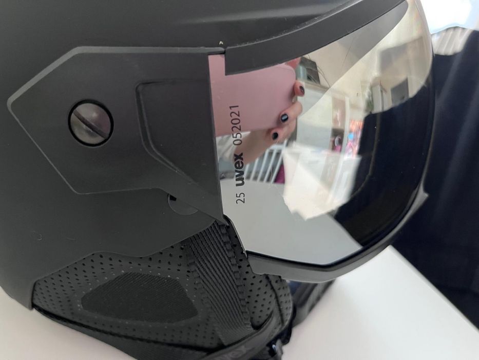 Casca ski/placa Uvex instinct visor 53-56