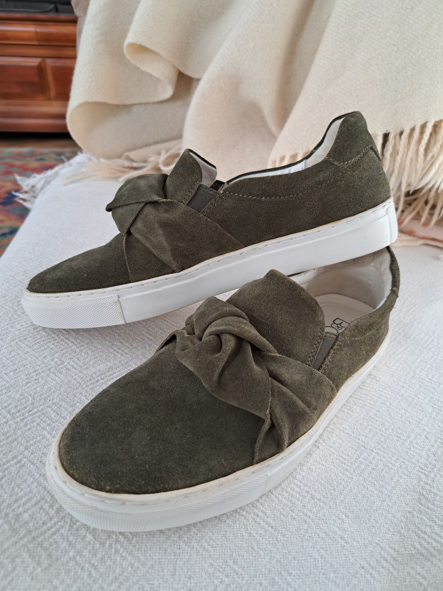 Teniși / Pantofi B&CO Shoes, mărimea 38, piele naturală