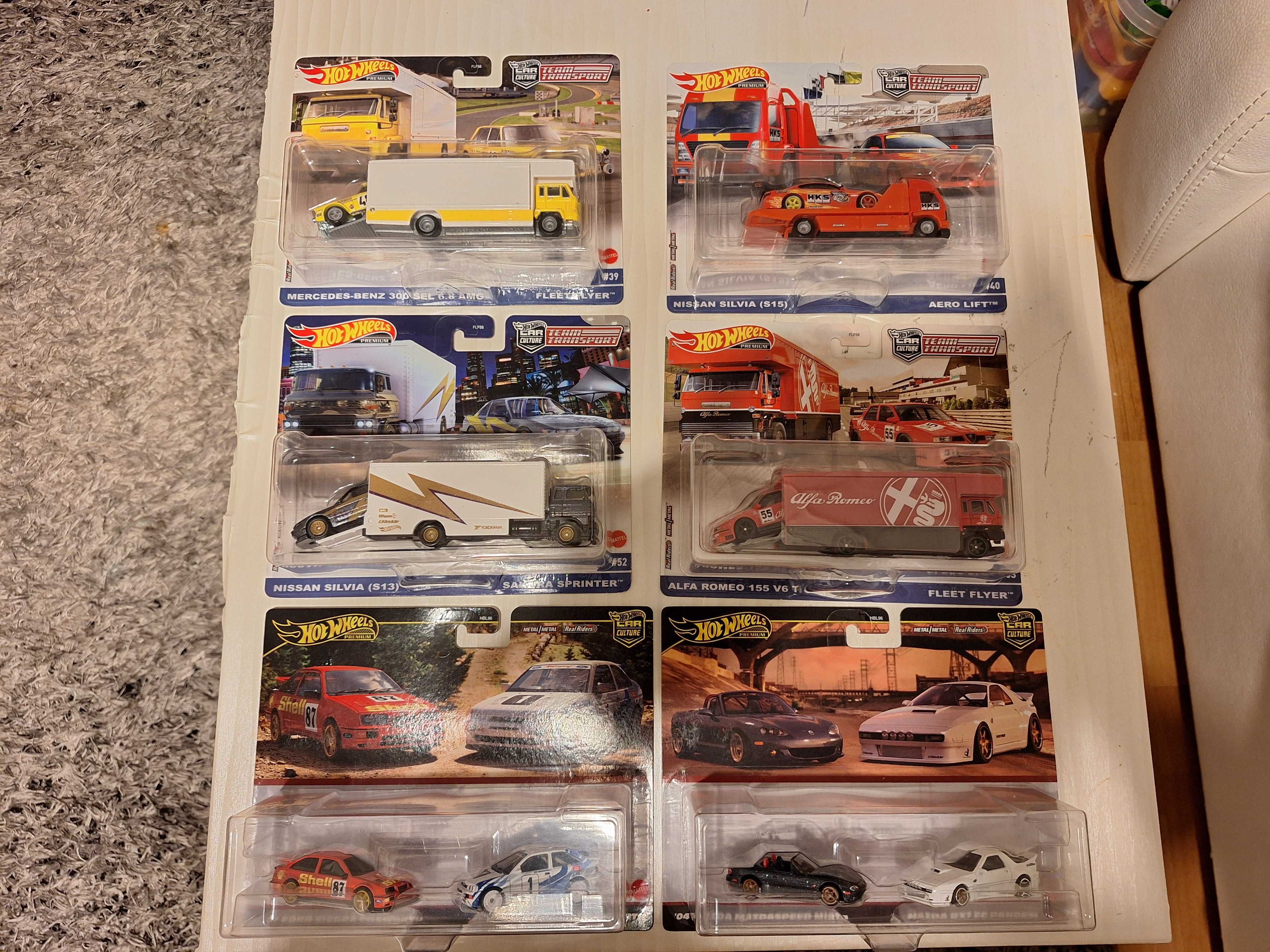Hot wheels,Hw 3pack , 5 pack , premium
