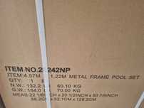 Piscina cadru metalic Intex D4,57 x H1,22 nouă,sigilată