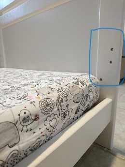 Patut lemn configurabil 3 moduri+saltea+husa