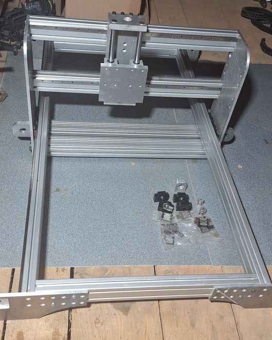 Proiect CNC cadru aluminiu profil Bosch 45x90