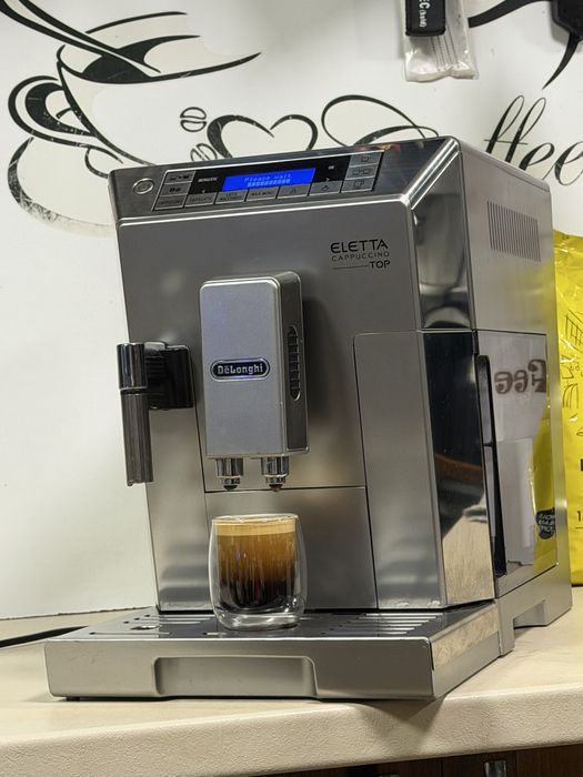 Кафемашина кафе автомат delonghi ELETTA с гаранция