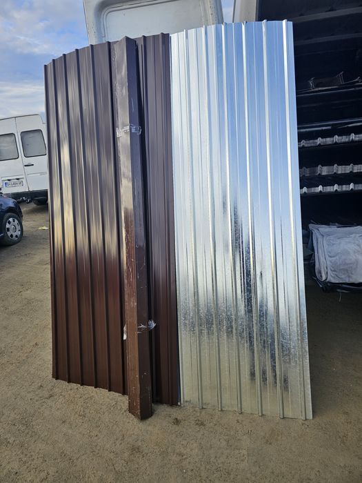 Vand tabla cutata zincata și color Grosimi între 0.2 și 04 05