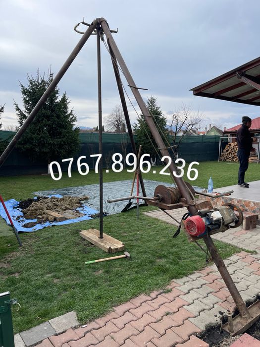 Foraje Puturi Apa Denisipari Fantani Prelungiri Piloni