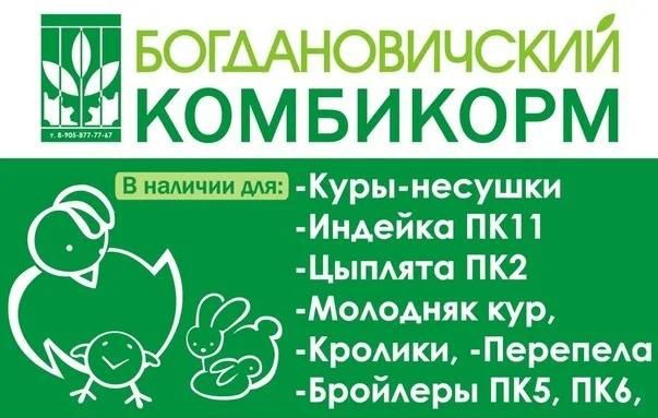 Реализуем комбикорм Богданович