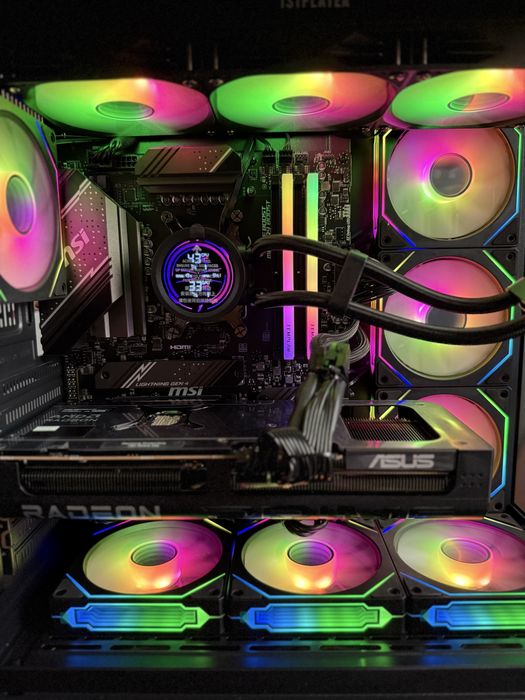 PC Gaming RGB RX9070 XT R7 9800x3d 32gb