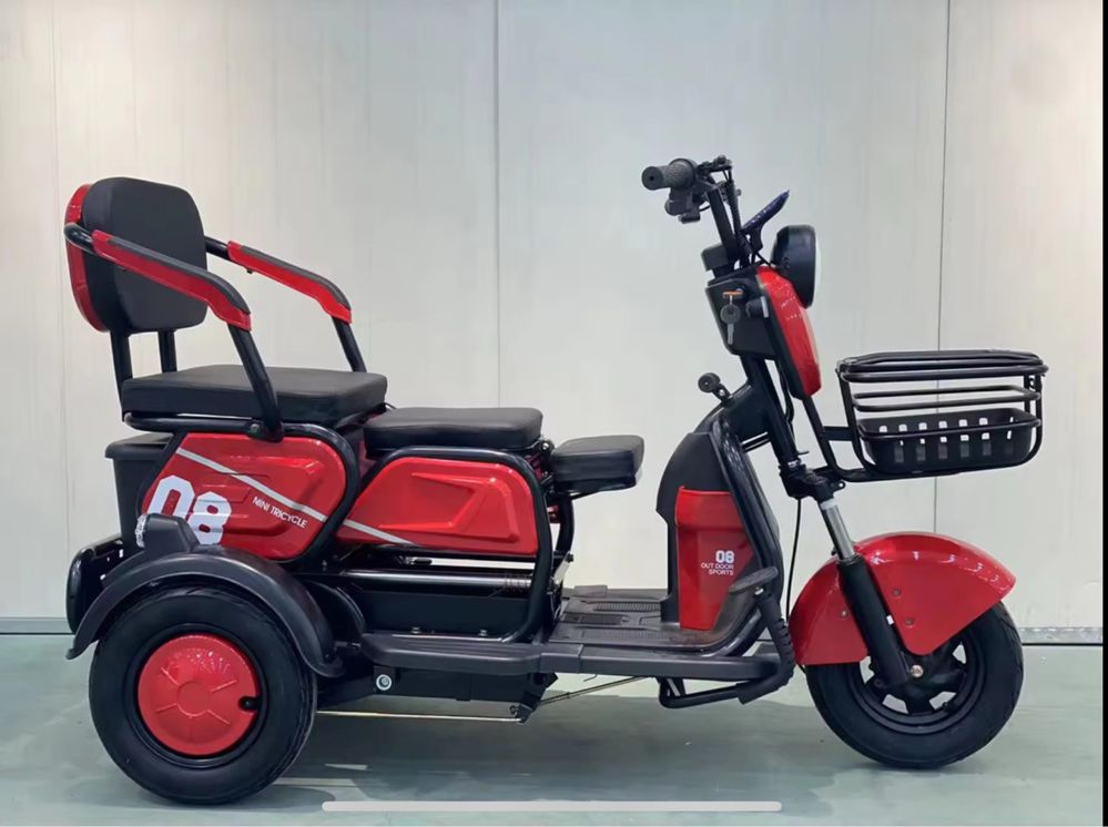 Електрическа Триколка - 3 местна / 1500 W-60V-20AH