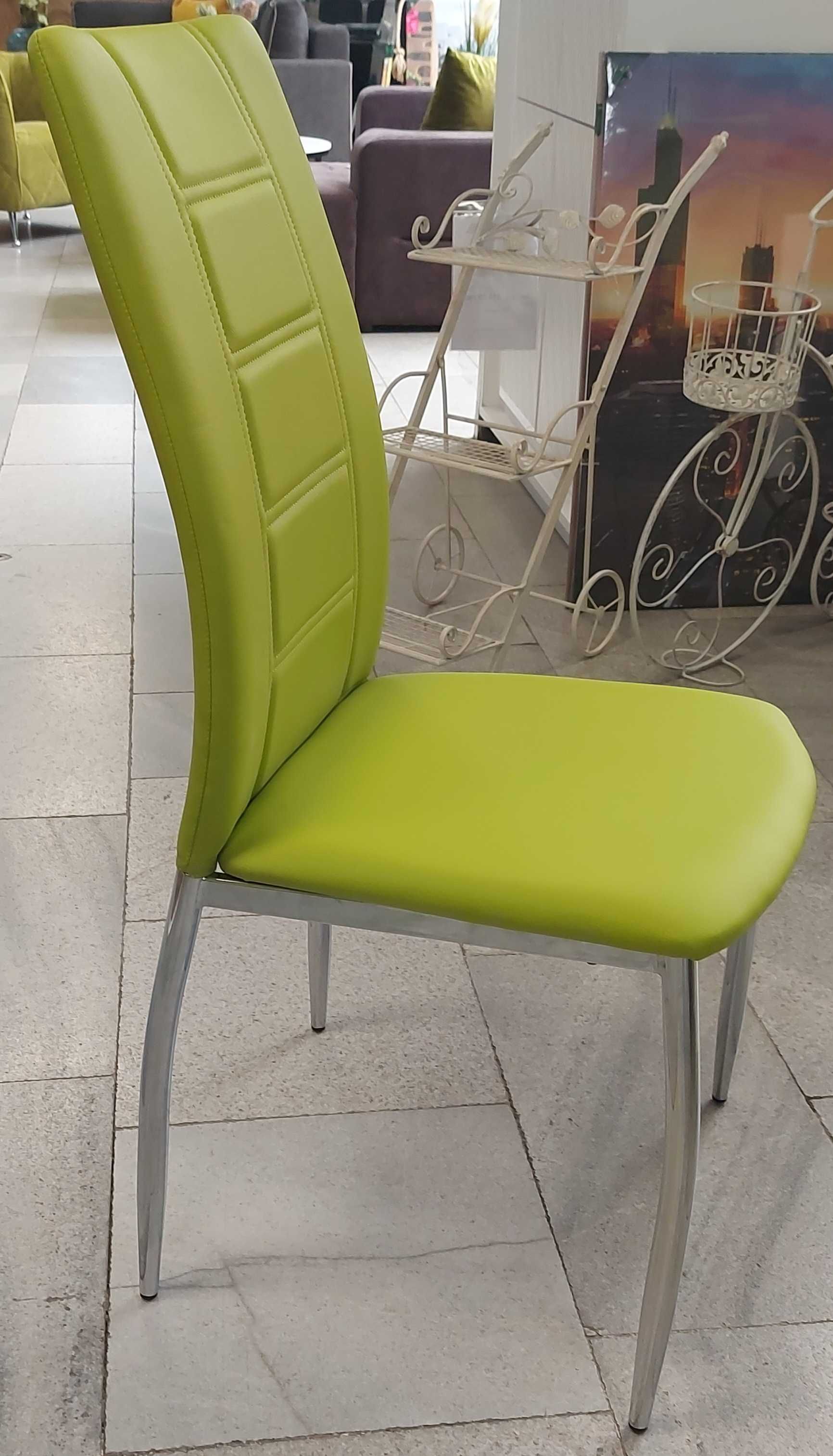 Трапезени столове- Флаш зелени - чисто нови!