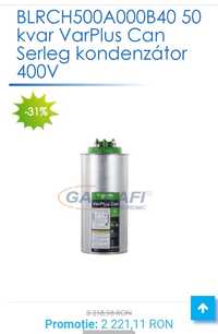 Condensator 400V Schnaider