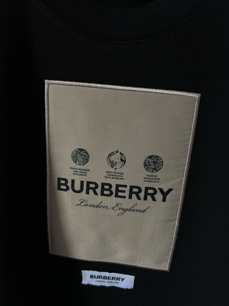 Tricou | burberry | negru