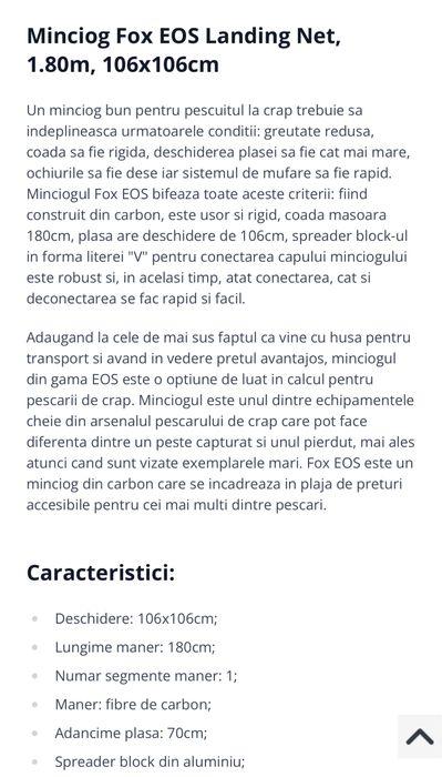 Diverse pescuit FOX; photo light, minciog