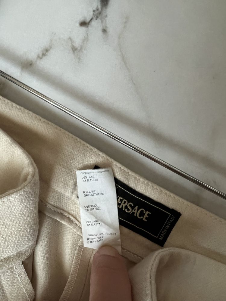 Оригинален панталон Versace 100% вълна