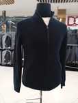 Kardigan Boss (m dan 6 xl )gacham bor  qora tomni siniy balotvi rangla