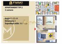 Apartamente 2 cam la cheie | Et 2 | 1600€mp | Lisaura | ID:1034