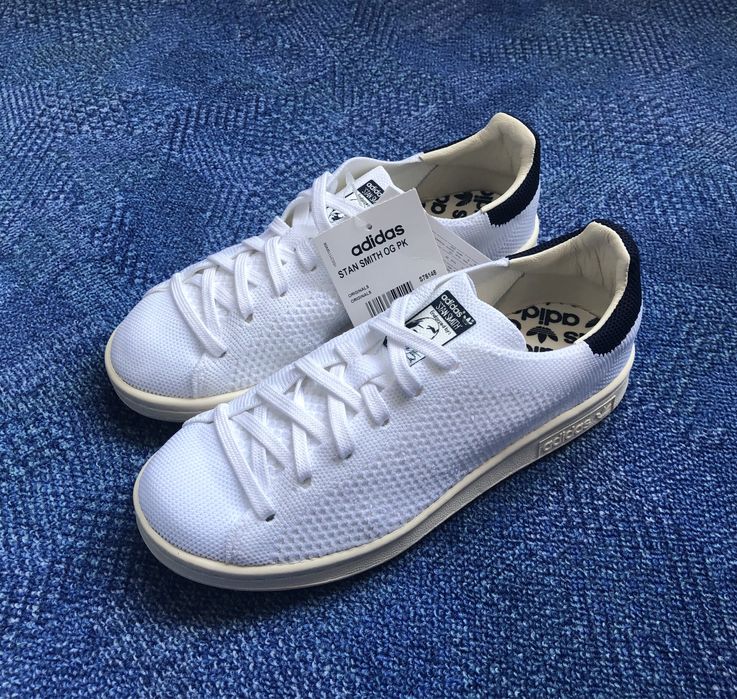Adidas Stan Smith Primeknit ОРИГИНАЛНИ дамски/детски маратонки 35,5/22