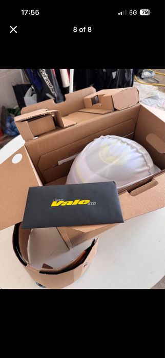 Каска AGV Pista GP RR Assen 2007 Valentino Rossi Limited Edition - L