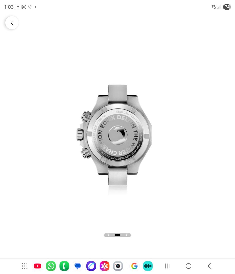 Ceas Edox barbati