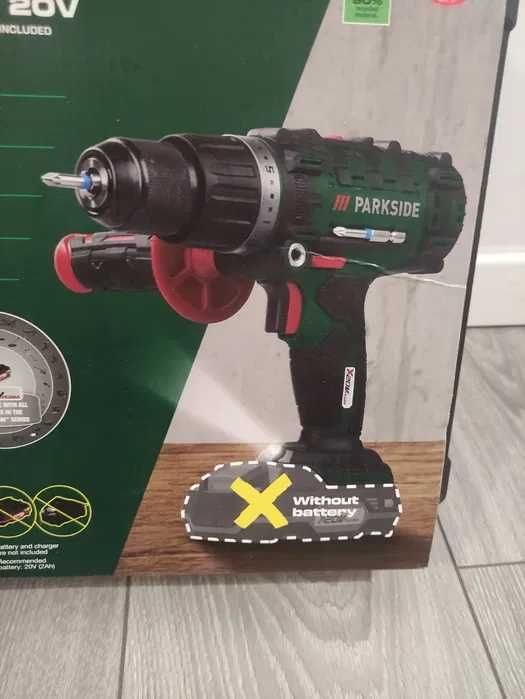 Bormasina Noua cu percutie 3 in 1 Parkside pe acumulator de 20 V