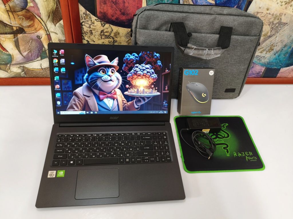 Core i5-10 SSD512GB ОЗУ12GB Nvidia Mx230 Acer НОУТБУК ПРОДАЕТСЯ